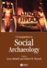 Image for A companion to social archaeology