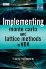 Image for Implementing Monte Carlo and lattice methods in VBA