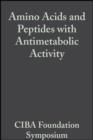 Image for Amino Acids and Peptides with Antimetabolic Activity.