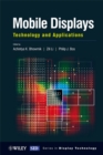 Image for Mobile displays  : technology and applications