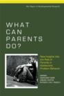 Image for What Can Parents Do?: New Insights into the Role of Parents in Adolescent Problem Behavior