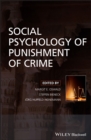 Image for Social psychology of punishment of crime