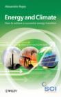 Image for Energy and Climate : How to Achieve a Successful Energy Transition