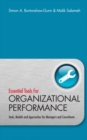 Image for Essential tools for organizational performance  : tools, models and approaches for managers and consultants