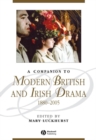 Image for A companion to modern British and Irish drama, 1880-2005