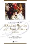 Image for A Companion to Modern British and Irish Drama