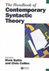 Image for The handbook of contemporary syntactic theory