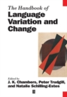 Image for The handbook of language variation and change