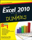 Image for Excel 2010 All-in-One for Dummies