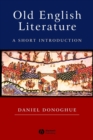 Image for Old English literature: a short introduction