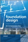 Image for Foundation design  : theory and practice