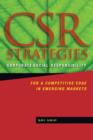Image for CSR Strategies: Corporate Social Responsibility for a Competitive Edge in Emerging Markets