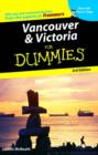 Image for Vancouver &amp; Victoria for dummies