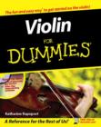 Image for Violin for dummies
