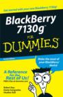 Image for BlackBerry 7130c For Dummies