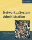 Image for Principles of Network and System Administration