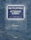 Image for Encyclopedia of Actuarial Science, 3 Volume Set