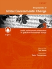 Image for Encyclopedia of Global Environmental Change, Social and Economic Dimensions of Global Environmental Change