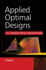 Image for Applied optimal designs