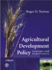 Image for Agricultural development policy  : concepts and experiences