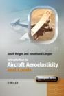 Image for Introduction to aircraft aeroelasticity and dynamic loads