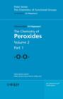 Image for The Chemistry of Peroxides