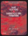 Image for Name reactions for carbocyclic ring formations