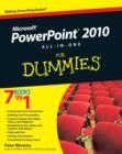 Image for PowerPoint 2010 all-in-one for dummies