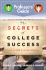 Image for The Secrets of College Success