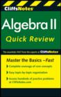Image for CliffsNotes algebra II quick review