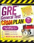 Image for CliffsNotes GRE General Test Cram Plan: 2nd Edition
