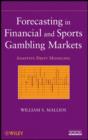 Image for Forecasting in financial and sports gambling markets: adaptive drift modeling