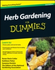 Image for Herb gardening for dummies.