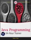 Image for Java programming  : 24-hour trainer