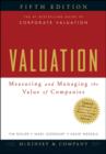 Image for Valuation: Measuring and Managing the Value of Companies : 497