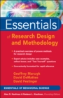 Image for Essentials of Research Design and Methodology