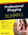 Image for Professional Blogging for Dummies
