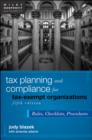 Image for Tax planning and compliance for tax-exempt organizations  : rules, checklists, procedures