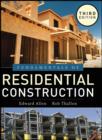 Image for Fundamentals of residential construction