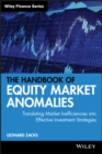 Image for The Zacks handbook of investment anomalies