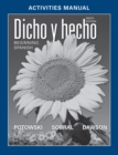 Image for Activities Manual to Accompany Dicho y Hecho