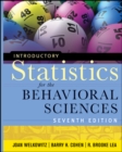 Image for Introductory Statistics for the Behavioral Sciences