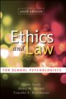 Image for Ethics and law for school psychologists