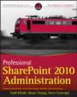 Image for Professional SharePoint 2010 administration