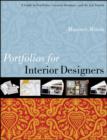 Image for Portfolios for interior designers: a guide to portfolios, creative resumes, and the job search