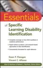 Image for Essentials of Specific Learning Disability Identification : 82