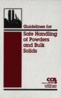 Image for Guidelines for safe handling of powders and bulk solids