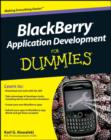 Image for BlackBerry application development for dummies
