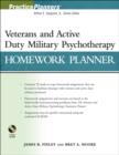 Image for Veterans and active duty military psychotherapy homework planner