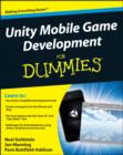 Image for Unity Mobile Game Development For Dummies